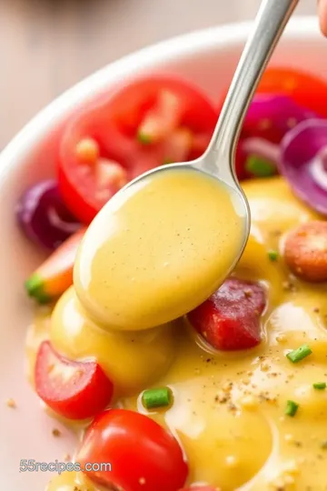 Quick Dijon Mustard Dressing presentation