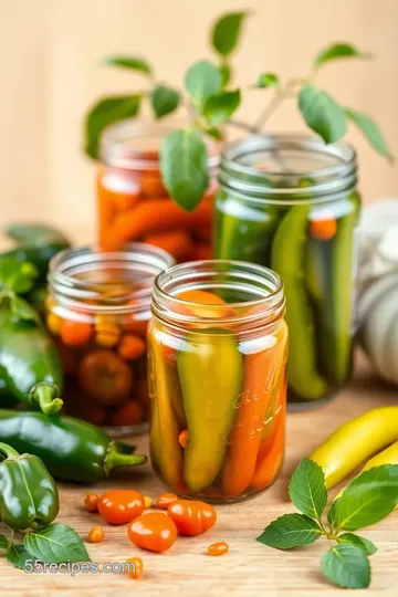 Quick Pickle Sweet Peppers in 15 Minutes ingredients