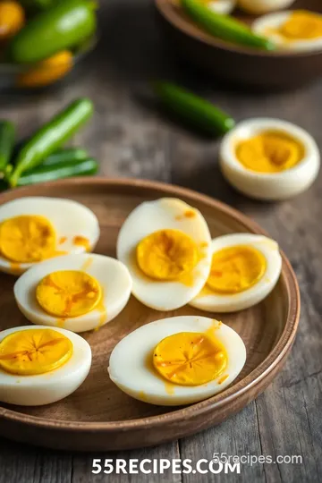 Spicy Pickled Eggs Recipe steps