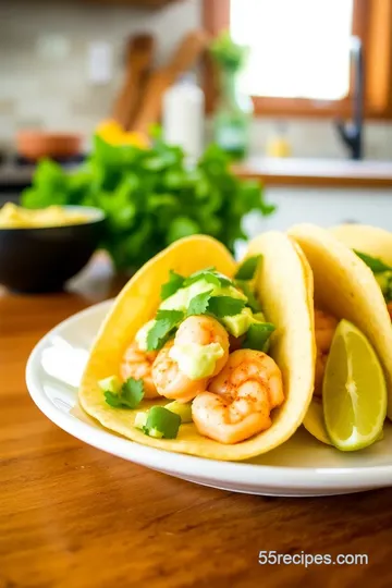 Florida Sunshine Shrimp Tacos with Avocado Lime Crema steps