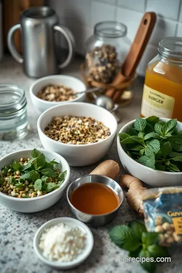 Rainbow Herbal Infusion Labor Aid Recipe ingredients