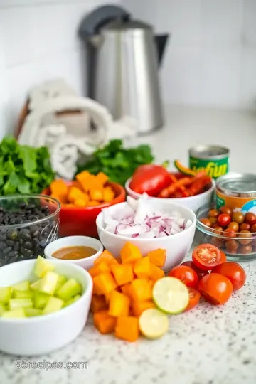 Roasted Sweet Potato Salad with Honey-Lime Dressing ingredients