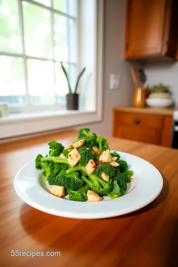 Sautéed Broccoli Rabe with Garlic and Chili Flakes steps