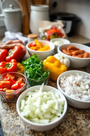 Sautéed Italian Sausage with Flavorful Peppers ingredients