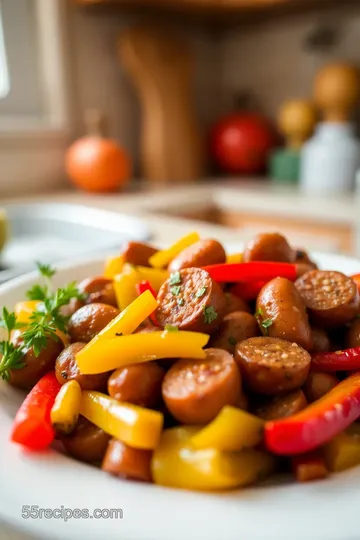 Sautéed Italian Sausage with Flavorful Peppers steps