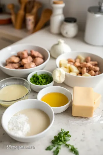 French Rognon de Veau (Veal Kidneys) ingredients