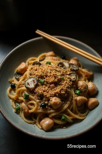 Savory Chicken Ramen Seasoning presentation