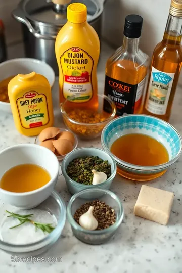 Savory Grey Poupon Dijon Mustard Chicken ingredients