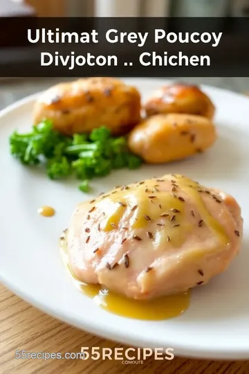 Savory Grey Poupon Dijon Mustard Chicken steps