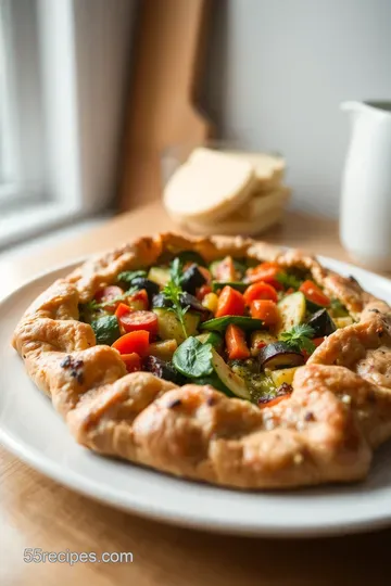 Savory Himalayan Tartary Buckwheat Galette with Seasonal Vegetables steps