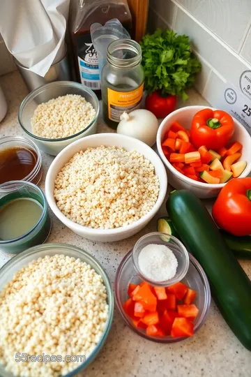 Savory Quinoa Breakfast Bowl ingredients