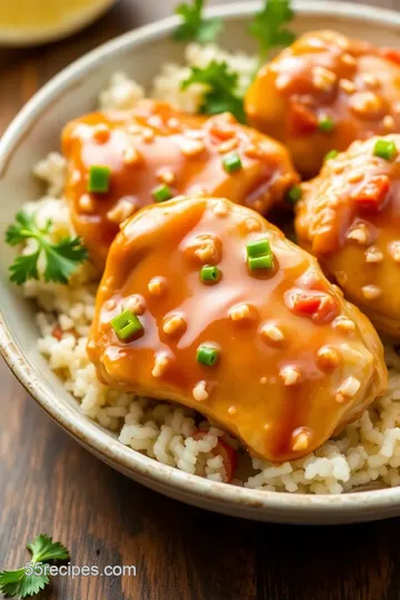 Savory Soy-Glazed Chicken with White Soy Sauce presentation