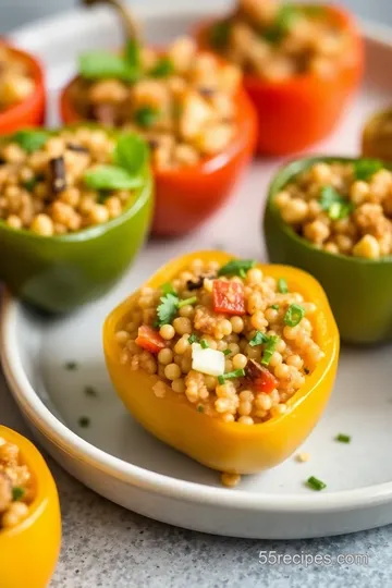 Savory Stuffed Mini Peppers presentation