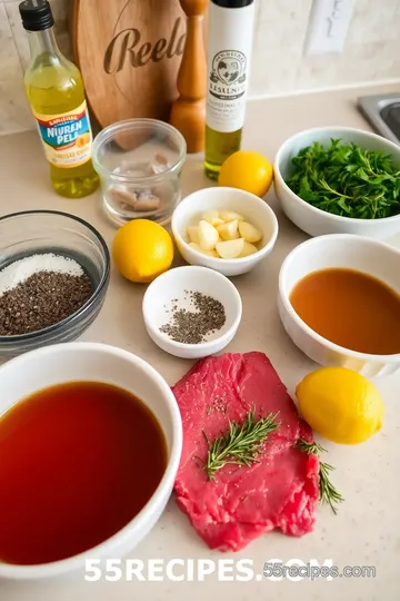 Herb-Crusted Sirloin Steak ingredients