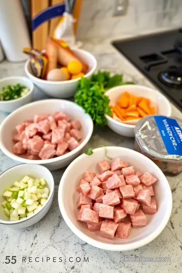 Seared Ahi Tuna Cubes with Fresh Herbs ingredients