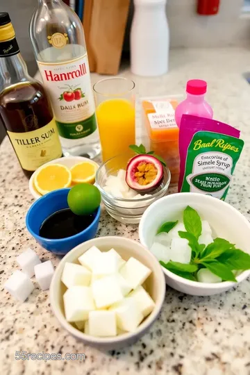 Tiki Tiki Drink Recipe ingredients