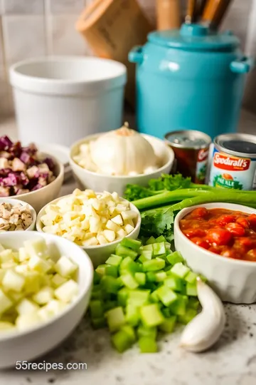 Sicilian Caponata Recipe ingredients