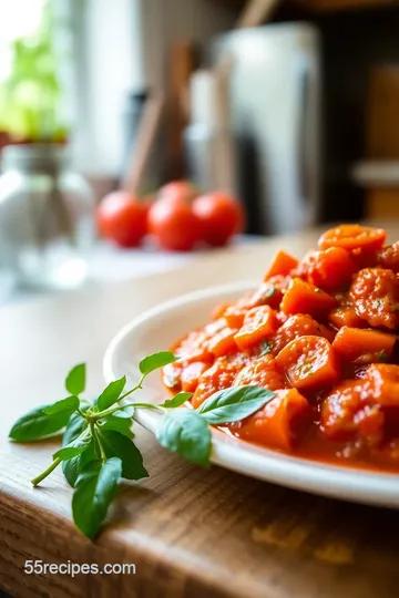 Spiced Tomato Basil Sauce in a Bottle steps