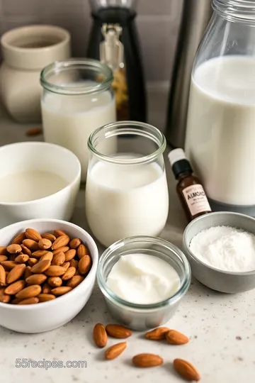 Simply Almond Milk: Your Homemade Dairy-Free Delight ingredients