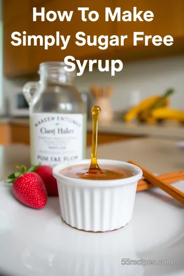 Simply Sugar Free Syrup steps