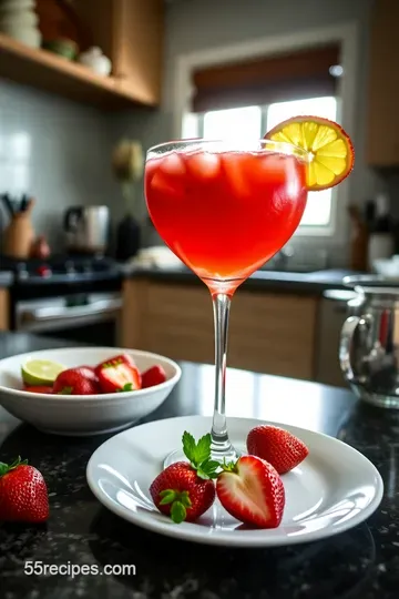 Sizzling Strawberry Bliss: The Spicy Strawberry Margarita steps