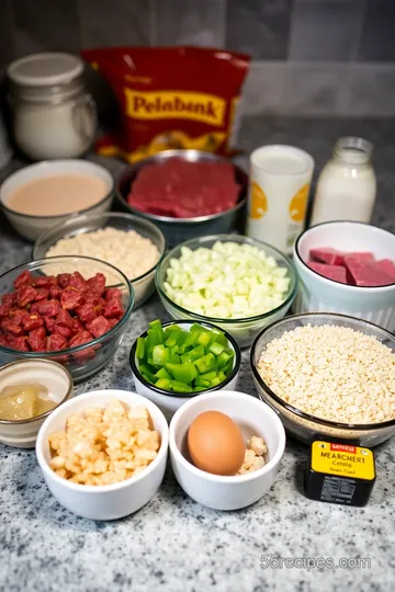 Smoked Meatloaf Recipe ingredients