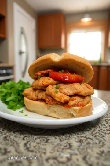 Spicy Chipotle Chicken Sandwich with Avocado Crema steps