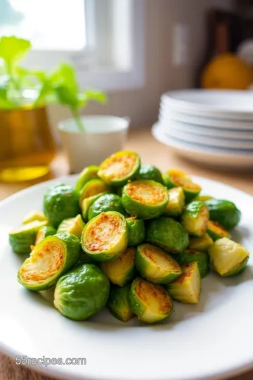 Spicy Sweet Hot Honey Brussels Sprouts steps