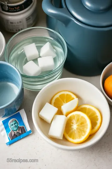 Classic Sweetened Tea with Sugar Cubes ingredients