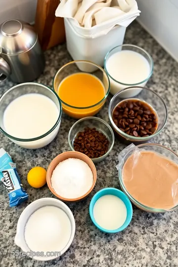 Talenti-Style Chocolate Ice Cream ingredients