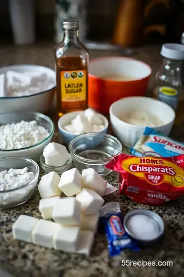 Toasted Coconut Marshmallows: A Sweet Island Escape ingredients
