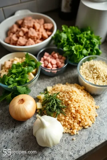 Traditional Irish Sausage Links ingredients