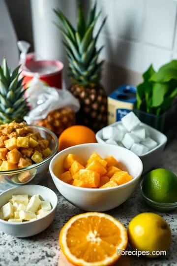 Tropical Bliss Juice: A Sunshine Sip for All Seasons ingredients