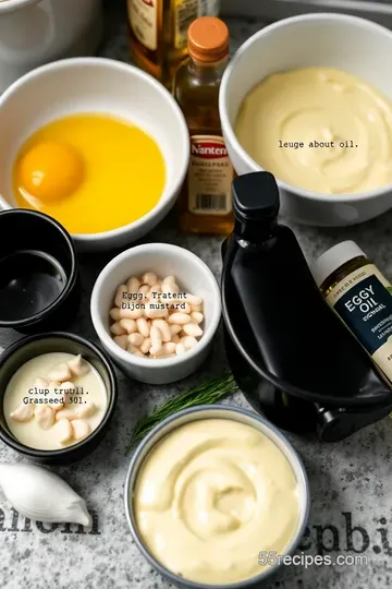 Truffle Aioli: A Gourmet Twist on a Classic Condiment ingredients