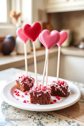 Valentine s Day Cake Pops steps