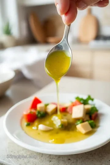 New Orleans Soaked Salad Dressing Recipe steps