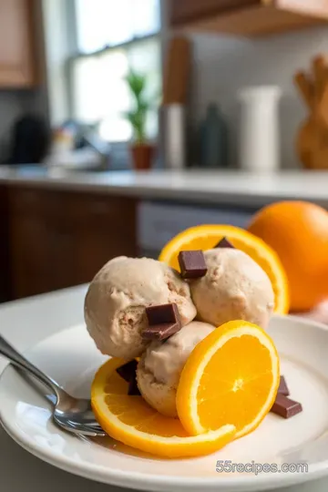 Zesty Chocolate and Orange Ice Cream Delight steps