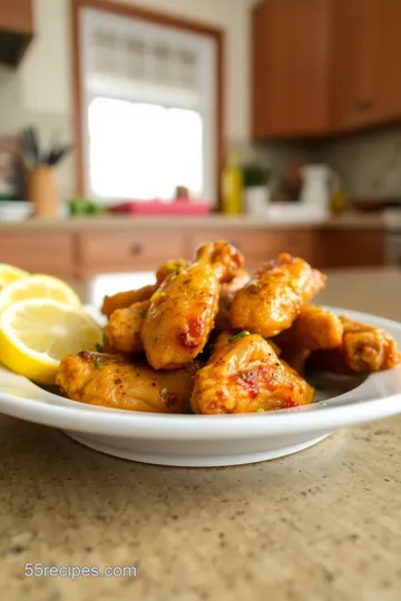 Zesty Hot Lemon Pepper Wings steps