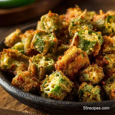 Air Fryer Fried Okra Recipe: Ultra Crispy Southern Style