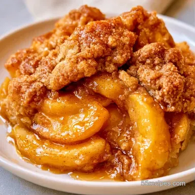 Apple Cinnamon Crisp for 8 Servings Recipe Card