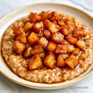Apple Cinnamon Oatmeal in 20 Minutes