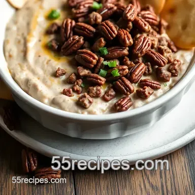 Ultimate Bake Chipped Beef Dip with Creamy Pecans: A Delicious Favorite! Recipe Card