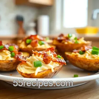 How to Bake Crispy Potato Skins with Vegan Cheese: A Savory Treat!
