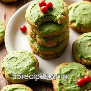 How to Bake Festive Dairy-Free Grinch Cookies: 5 Delicious Tips! Recipe Card