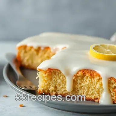 My Favorite Bake Kefir Sheet Cake with Zesty Lemon Glaze: Easy & Delicious!