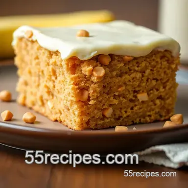 How to Bake Peanut Butter Snack Cake - Easy & Delicious Recipe Card