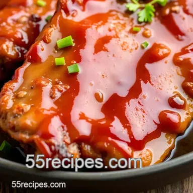 Sweet & Sticky Baked Spare Ribs presentation