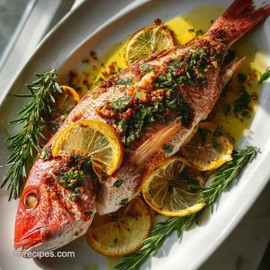 Baked Red Snapper Recipe: Oven-Baked in 35 Minutes
