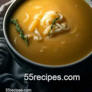 My Famous Barr Onion Soup Recipe: Deliciously Comforting & Easy! Recipe Card