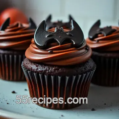 Bat-Signal Delight: Batman Cupcakes presentation